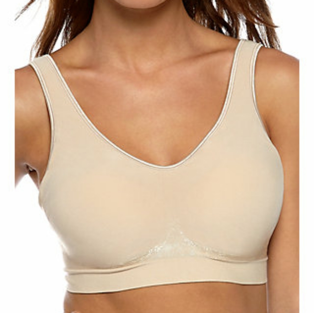 NWT! (2) BALI Comfort Revolution Flex Nude Bra M